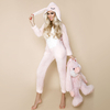 Temporada completa crianças e adultos velo unisex kigurumi pijamas dos desenhos animados Holloween e Natal Cosplay Pijamas Traje Animal Onesie 