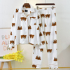 Pijama infantil de lã ultramacio, durável, leve e elegante