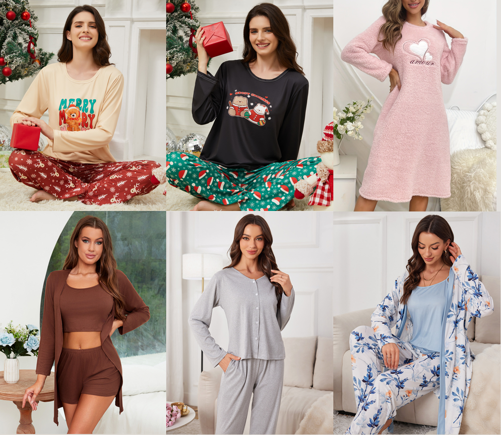 Lounge noturno feminino