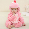 Conjunto de pijama de flanela coral sherpa com tema animal premium, conjunto de pijama kigurumi para crianças e bebês, quente, aconchegante e divertido, elegante, cosplay 