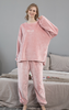 Pijama Lounge Wear de lã ultramacia de 2 peças